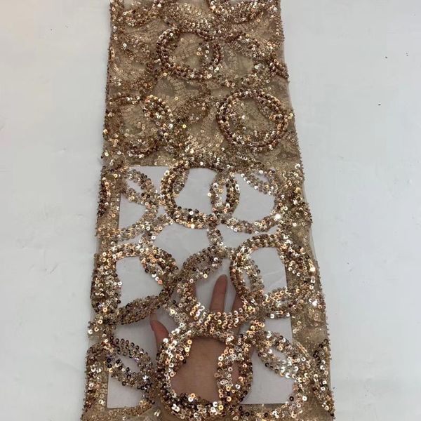 

newly designed net lace nigeria lace fabric embroidered african sequin fabric french women evening dress zx36921, Pink;blue