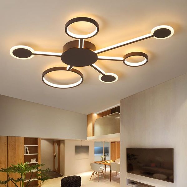 

modern led ceiling lights for living room lights bedroom study room home coffee color finished ceiling lamp home lighting bedroom light