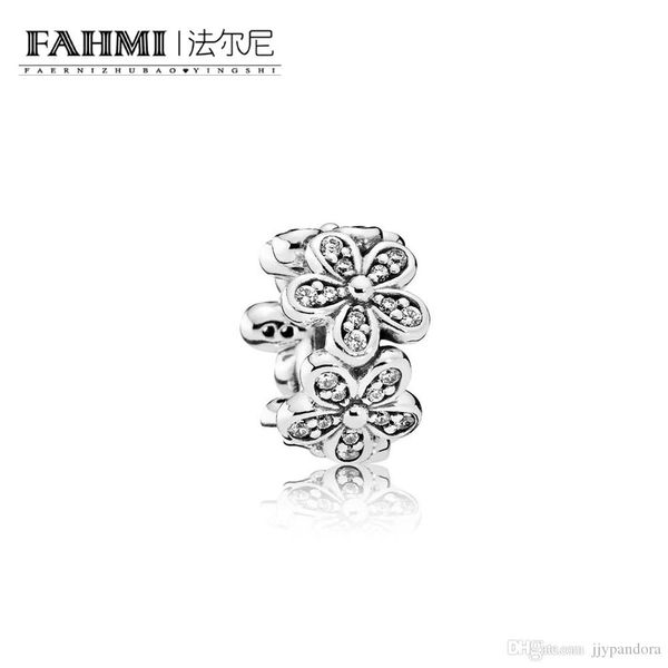 

FAHMI 100% 925 Sterling Silver 1:1 Original Authentic Charm 792053CZ Temperament Fashion Glamour Retro Bead Wedding Women Jewelry