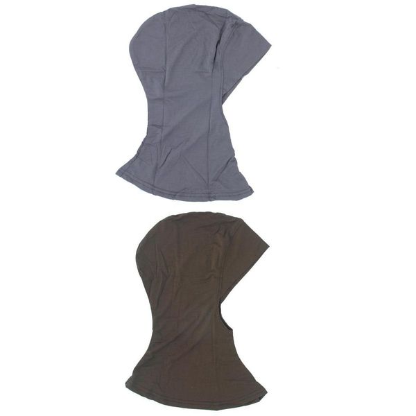 

2 pcs muslim women's arab hijab islamic scarf high elastic arab hats shawls ramadan, Red