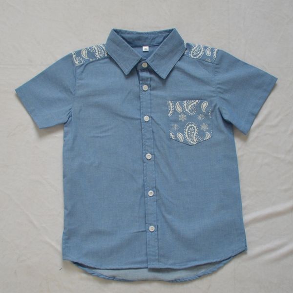 

xisongwu boys ' summer short-sleeved xisongwu boys shirt ' summer short-sleeved shirt shirt, White;black