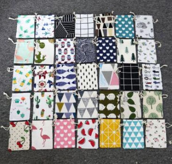 

candy easter bag -easter gifts - easter drawstring gift bag treat bag