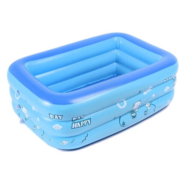 

pvc rectangular inflatable baby swimming pool home courtyard garden kid swimming pool hb88