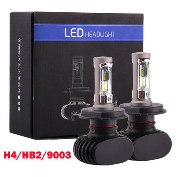 

2pcs car led headlight h4 9003 hb2 hi/lo beam replace bulbs lamp 8000lm 6500k h7 h3 h11 h8 9005 hb4 hb3 9005 csp cold light