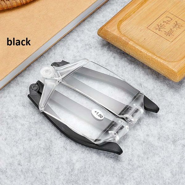 

folding reading glasses women metal hyperopia foldable eyeglasses diopter +1.0 1.5 2.0 2.5 3.0 3.5 presbyopic glasses for men, White;black