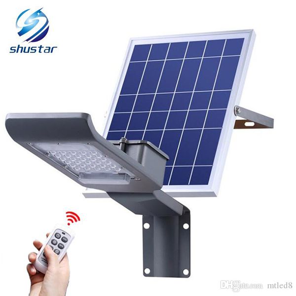 

30w smd3030 outdoor solar light solar garden light solar led para exterior garden sunlight remote control dimming for the path