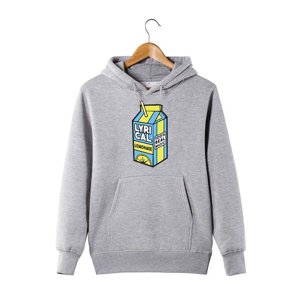 

lyrical lemonade hoodie 100% real music funny hoodie for men/women lyrical lemonade pullover hooded sweatershirt, Black