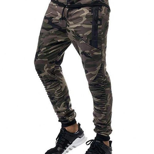 

sweatpants pants jogging trousers workout cargo brethable lace up vintage, Black