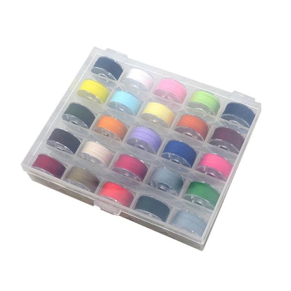 

1set metal bobbins with colors sewing machine bottom thread spools yarn sewing spool kit practical accessories, Black