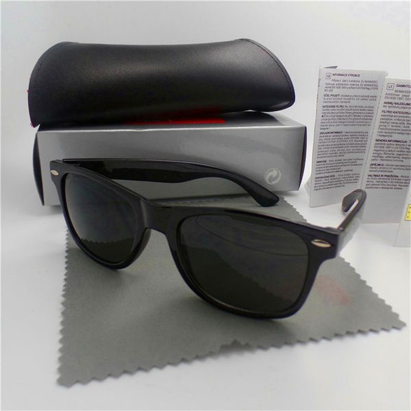 

2019 new ray sunglasses vintage pilot brand sun glasses band polarized uv400 bans men women ben sunglasses with box and case, White;black