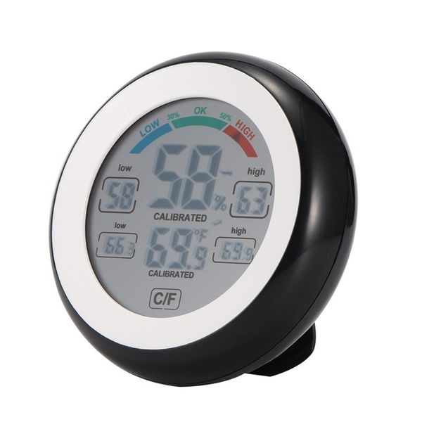 

digital indoor thermometer hygrometer gauge room temperature humidity sensor with large lcd display