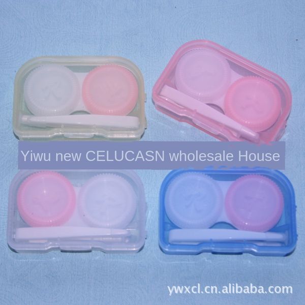 

808 invisible glasses contact lenses case glasses case