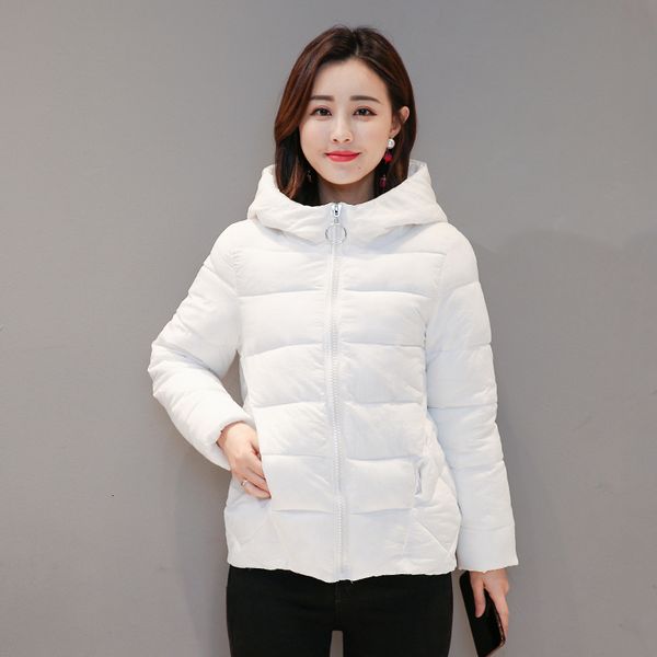 

new winter female short coat large 4xl 5xl 6xl 7xl female hood paka large, Black
