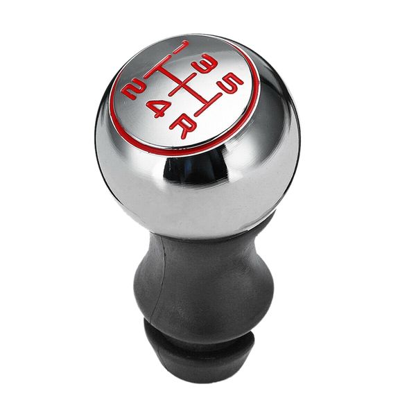 

5 speed aluminum gear shift knob for 106 206 207 306 307 407 408 508