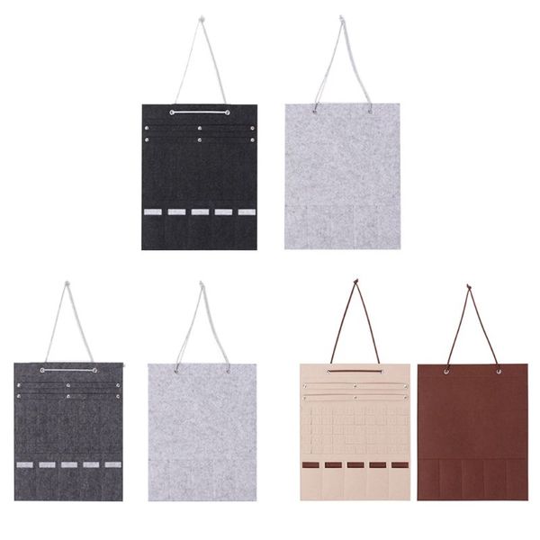 

practical multifunctional layered classification felt earrings ring jewelry sunglasses glasses storage bag, Pink;blue