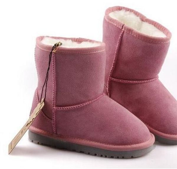 

2020 sell real wgg 5281 high-quality kid boys girls children baby warm snow teenage students snow winter boots, Black;grey