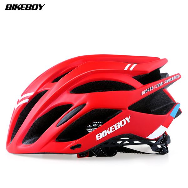 

bikeboy riding helmets are integrally formed for men and women mountainous road cycling helmets are equipped with helmets