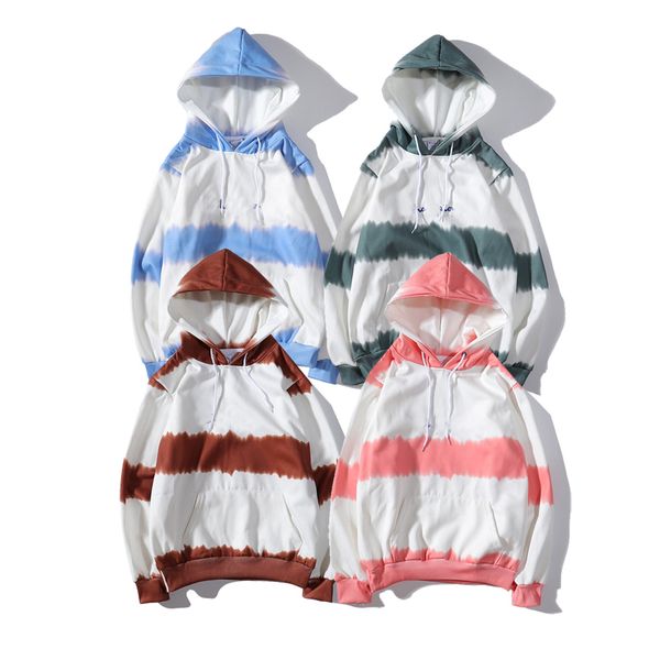 

designer cham pions brand embroidery sketch small logo dyed hooded sweater men and women couple hoodie autumn cotton comfortable hoodies, Black