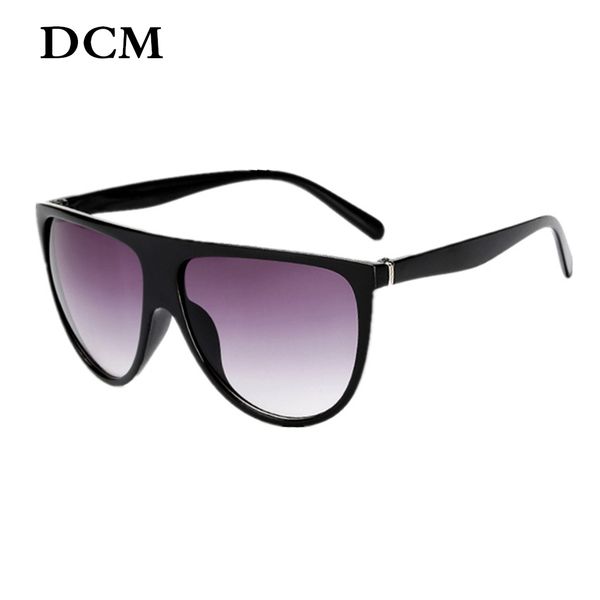 

dcm new luxury ladies sunglasses women oversized brand designer square fashion sun glasses for female uv400, White;black