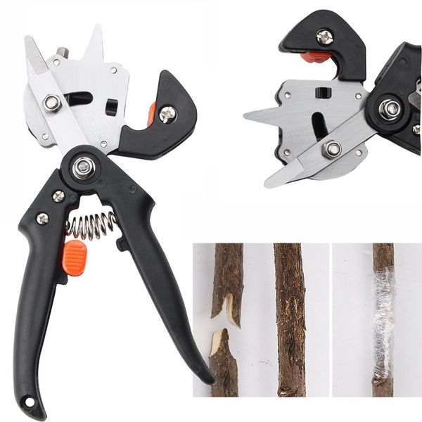 

outdoor garden fruit tree grafting scissors farming pruning shears transplant tool multi-function grafting machine seedlings trimmer