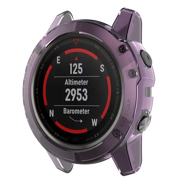 

smart watch silica gel protective case cover for garmin fenix 5x