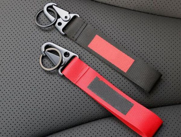 

car key chain trendy men waist trailer pendant creative personality key chain ribbon key chain, Slivery;golden