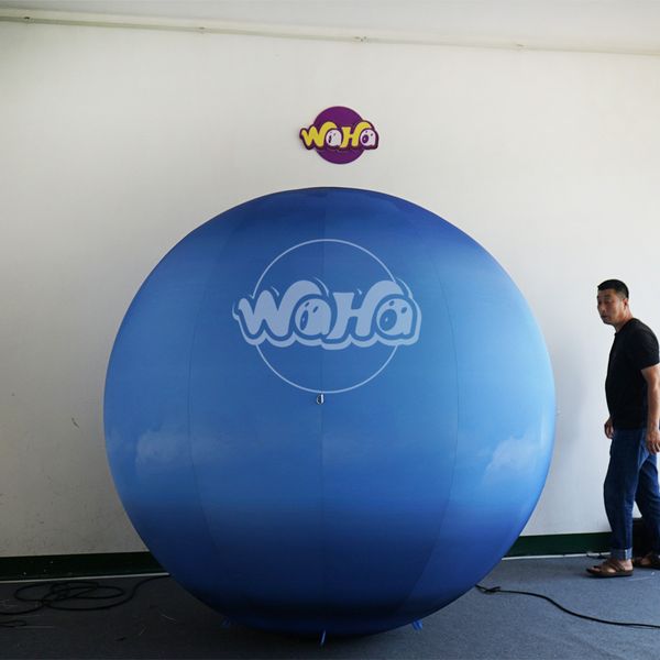 2019 Inflatable Blue Balloon For Ceiling Hanging Decoration