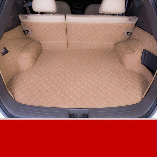 

for tucson leather car trunk mat cargo liner 2010 2011 2012 2013 2014 2015 ix35 luggage boot rug carpet