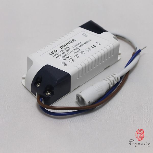 

led driver 1-25w lighting transformer ac85-265v output 250-600ma dc24-42v power supply led fixture dynasty lights ing
