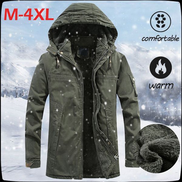 

feitong men parkas coats winter new arrival male hooded comfortable warm jacets paraks men's splice fashion parka, Tan;black