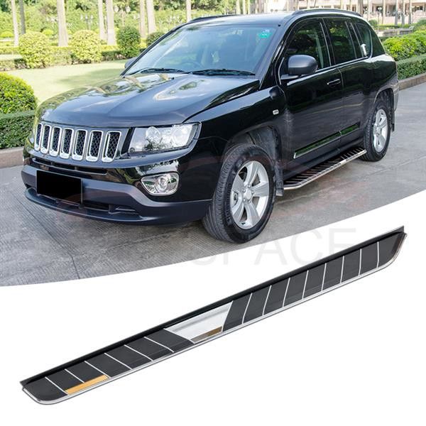 

side step for all new compass 2017 2018 2019 running board nurf bar platform