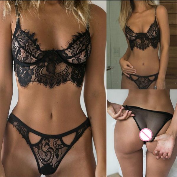

three see-through women big yards lingerie erotic lace point temptation suits costume underwear 3 color