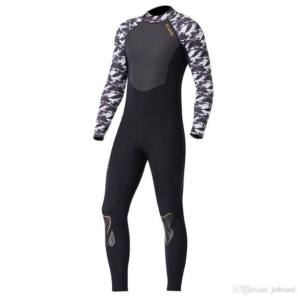 

dive парус ws - 19484 модные длинные рукава камуфляж гидрокостюме