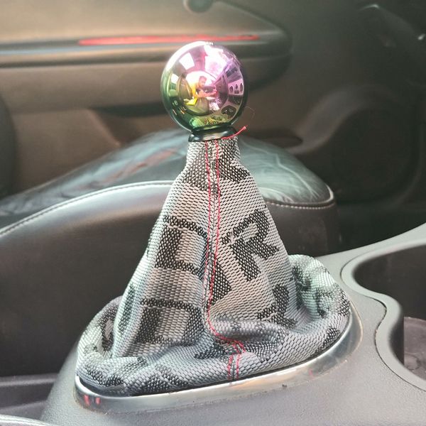

new jdm style bride hyper fabric racing shift boot shift knob cover mt/at