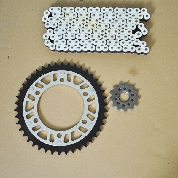 

motorcycle complete sets front rear sprocket o ring 520 chain kit for gpz250 r gpz250r 88-05 zzr250 ex250