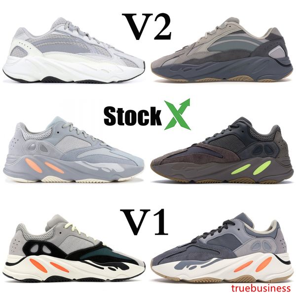 

wave runner 700 kanye west teal blue magnet solid grey desiger shoes hospital blue inertia v2 static utility black men women running sneaker