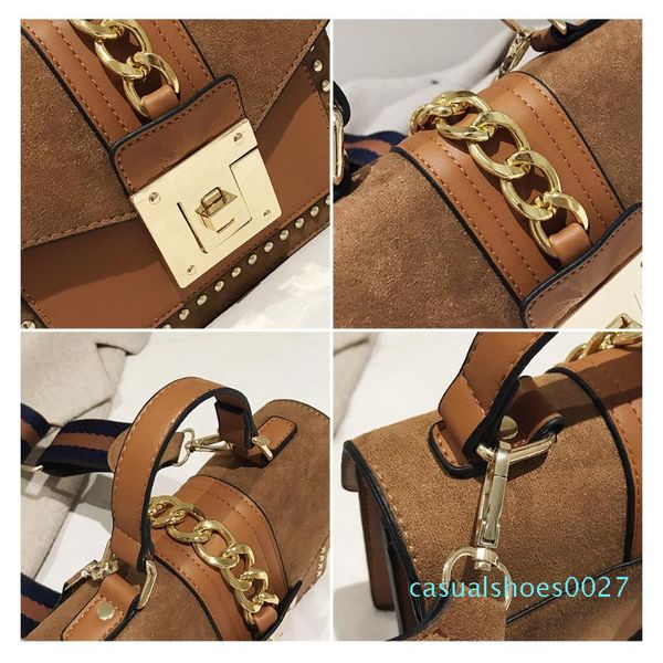 

handbags female bags rivet crossbody bags for women 2020 fashion small messenger shoulder bag ladies hand bag c27