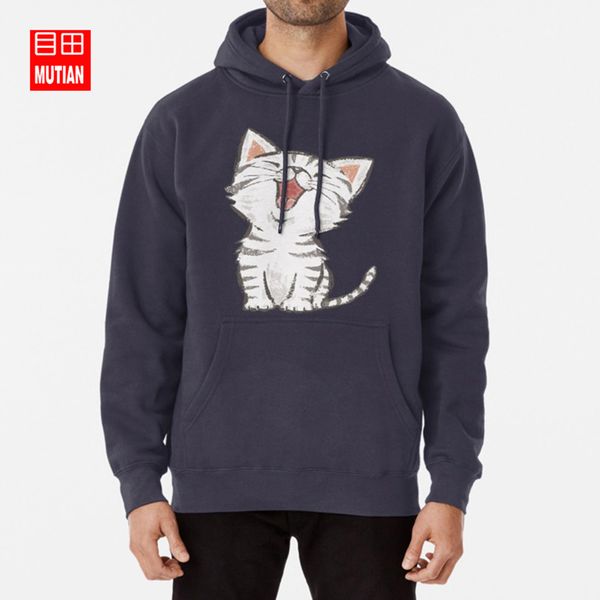 

american shorthair happy hoodies sweatshirts american shorthair cat kitten animal pet character vector cute cartoon love, Black