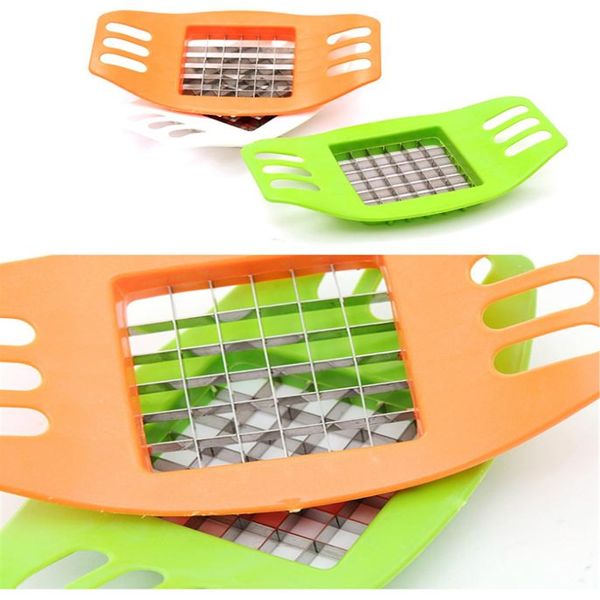 

home useful stainless steel vegetable fry potato chip cutter slicer chopper chipper fruit vegetable tools