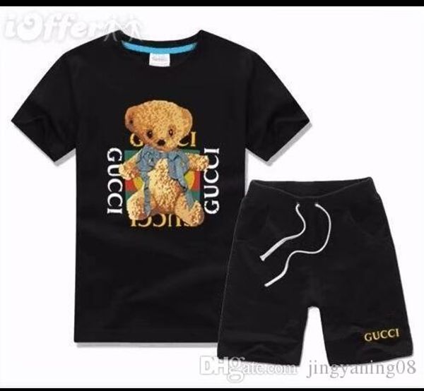 

продажа HOT boy Kids Sets Kids T-shirt and Pant Children хлопок наборы мальчиков девочек летний костюм