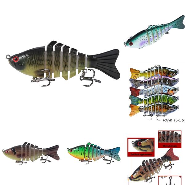 

82ril fishing luya hard bait built-in 15g 10cm bionic ball steel bait long sfake bait