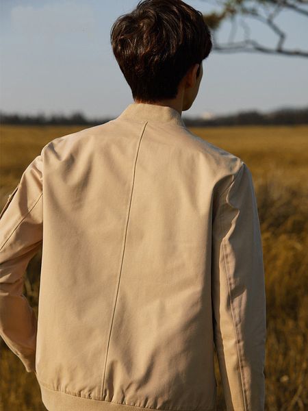 

2019 fall work wear flying jacket fashion casual jacket, Black;brown