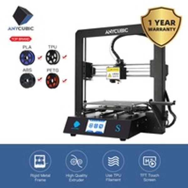 

2019 новые anycubic и3 мега серии 3d-принтер мега-с/мега-х/мега-ноль полный металлический сенсорный экран drukarka 3d-принтер 3d друкер