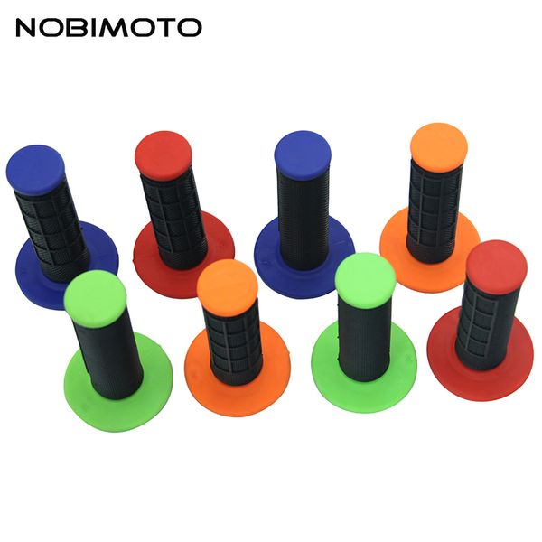 

handle grips 7/8" handlebar gel grips handle bar rubber 4 colors fit for motocross 7/8" handlebar atv quad moped 2wg-103
