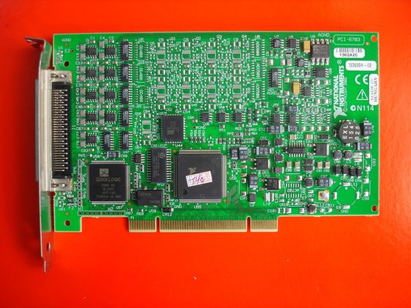 

100% tested work perfect for ni pci-6703