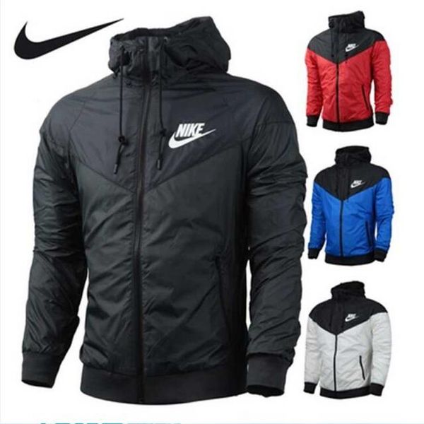 

mens designer jacket new stylish men thin casual designer jacket spring autumn windrunner jackets coat sports windbreaker 1, Black;brown