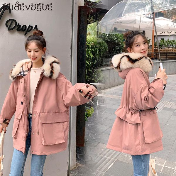 

cotton women's new winter coat jacket pie to overcome the korean loose student cotton jacket trend, Black