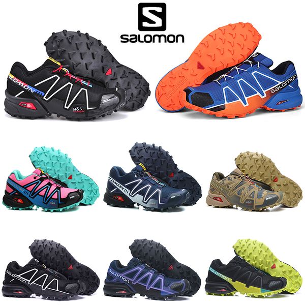 

Salomon peedcro 3 4 c running hoe navy black pink orange women men trainer peed cro iii iv outdoor hiking jogging port neaker