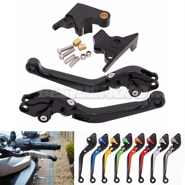 

motorcycle adjustable extendable foldable brake clutch levers for fz6 fz1 fazer fz6r fz8 xsr 700/900 abs xj6 diversion