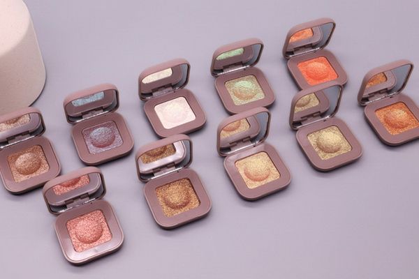 

novo glitter eyeshadow single makeup eye shadow shine polarize eyeshadow sparkling duochrome pigment cosmetics 3g